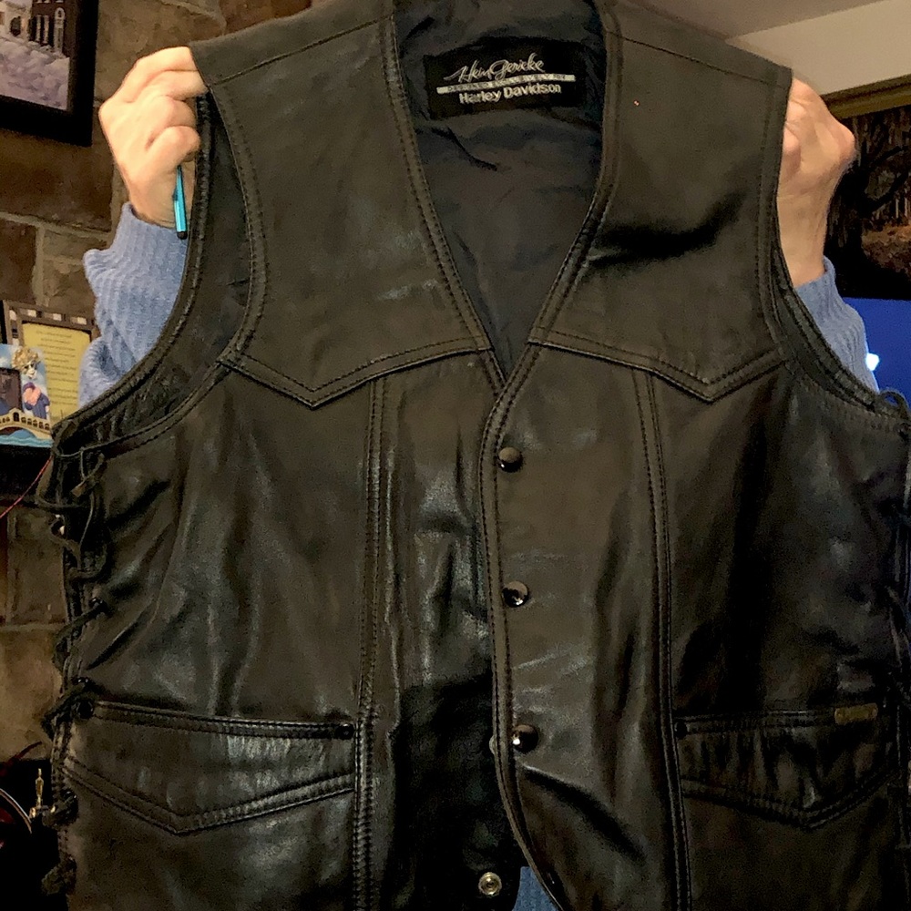 Hein Gericke Harley Davidson motorcycle vest